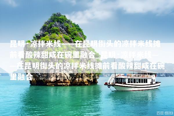 昆明·凉拌米线——在昆明街头的凉拌米线摊前看酸辣甜咸在碗里融合_昆明·凉拌米线——在昆明街头的凉拌米线摊前看酸辣甜咸在碗里融合